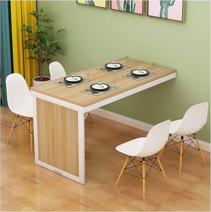 Amazon.com: DUSXLX Wall Mounted Folding Dining Table - Multi