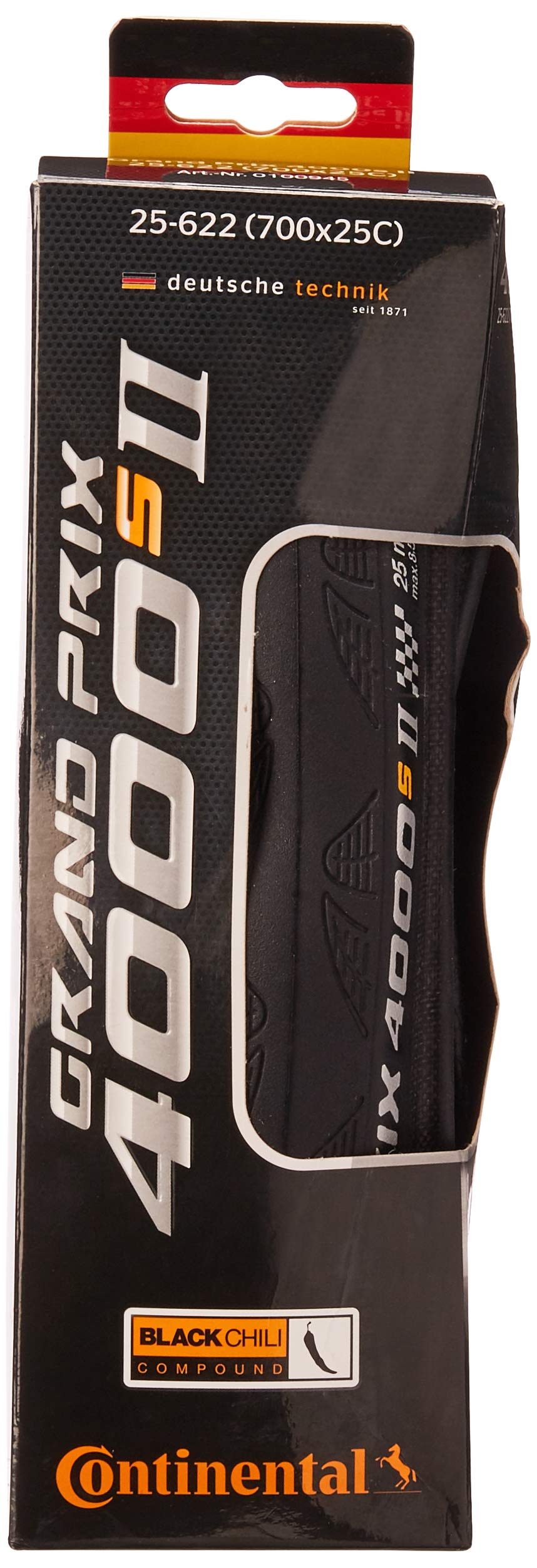 Amazon | Continental Grand Prix 4000 S II タイヤ - クリンチャー