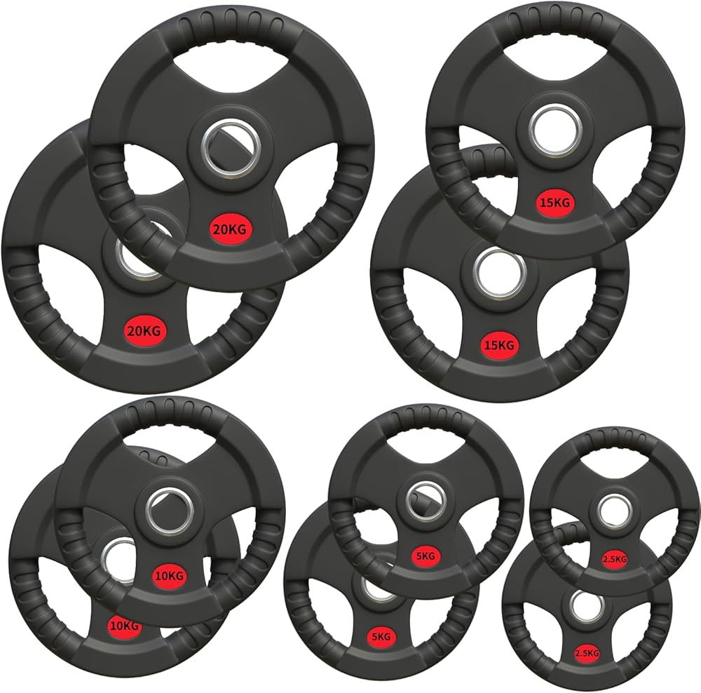 Amazon.co.jp: □大手24時間ジムも導入□バーベルプレート セット 計