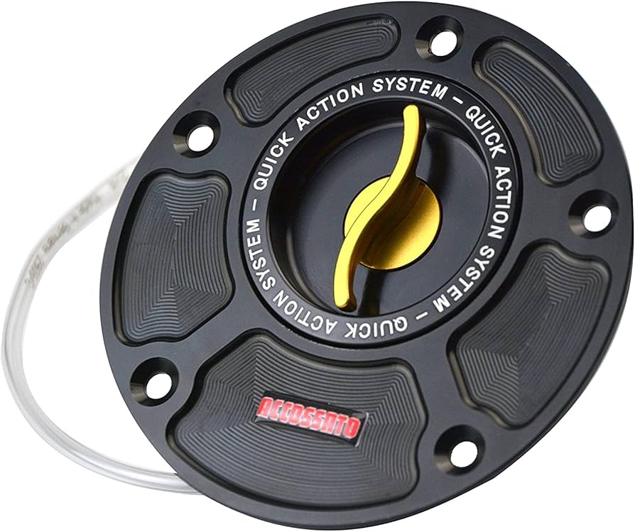 Amazon | ACCOSSATO(アコサット) アルミ フューエルタンクキャップ Ver