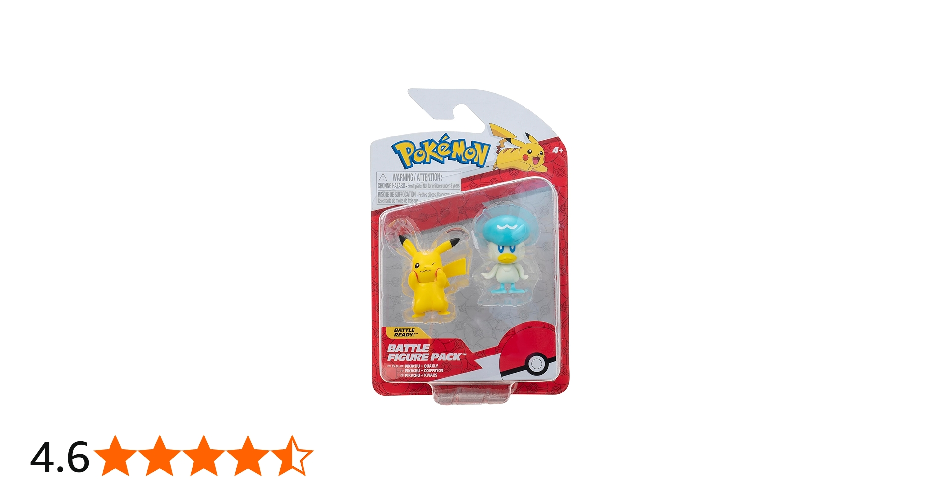 Amazon.co.jp: JazwaresポケモンPKW3357バトルフィギュアセット クワク