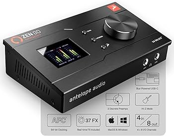 Amazon.com: Zen Go Synergy Core, Audio Interface, 4x8 Bus-Powered