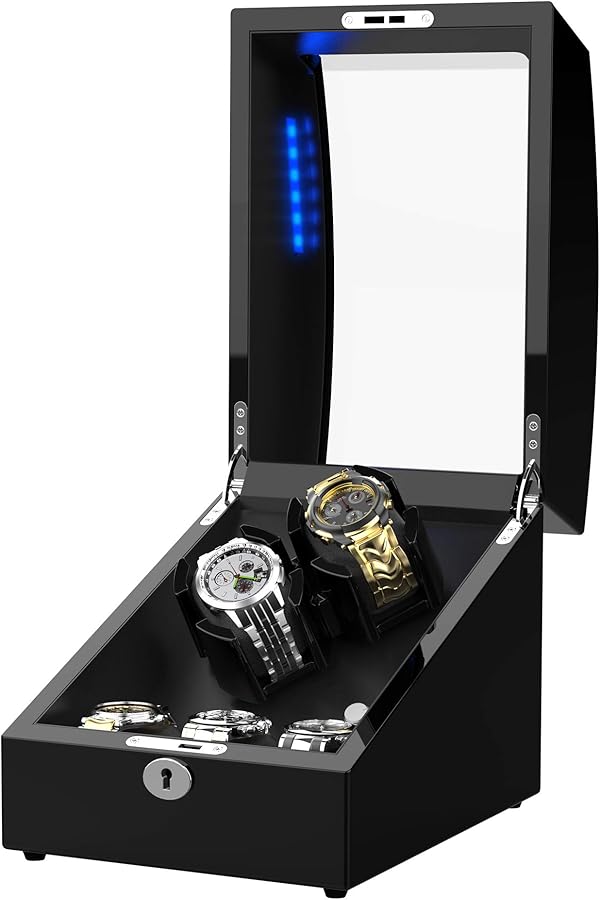 Amazon | TRIPLE TREE ワインディングマシーン ウォッチワインダー