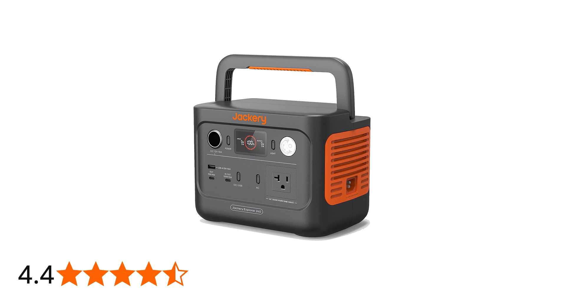 Amazon.co.jp: Jackery ポータブル電源 240 240Wh 定格出力200W 瞬間
