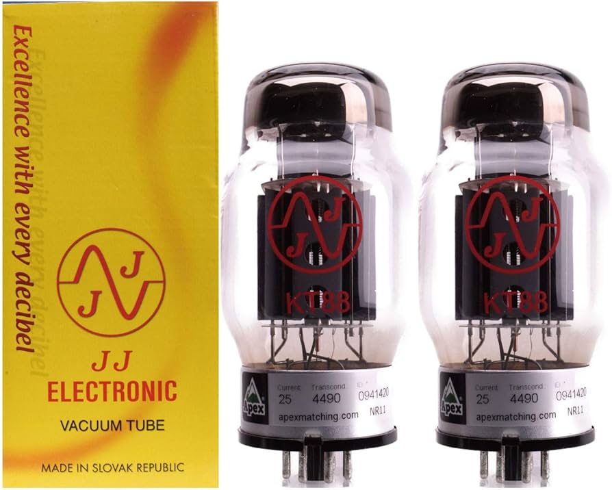 Amazon | KT88 JJ クリア 2本マッチ 真空管PX29【1年ロング保証