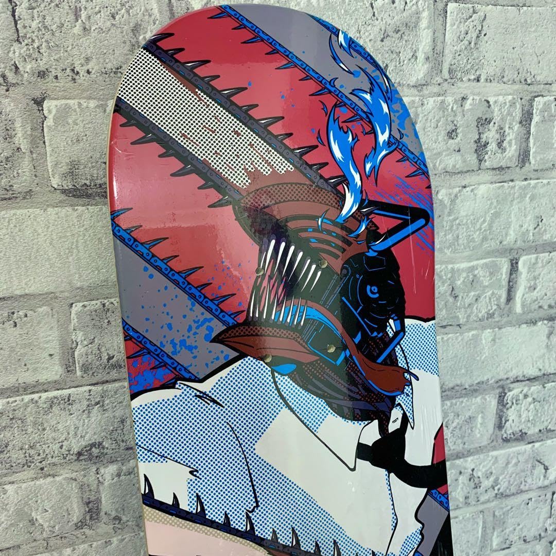 Amazon.co.jp: チェーンソーマン × Zoneコラボ スケートボード 30本