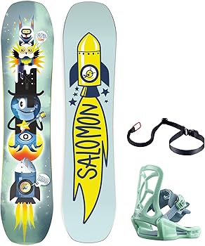 Amazon | サロモン(SALOMON) スノーボード 板 ボード キッズ ジュニア