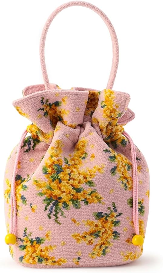 Amazon | [フェイラー] 巾着バッグ 【1D2624111021710】 ミモザ