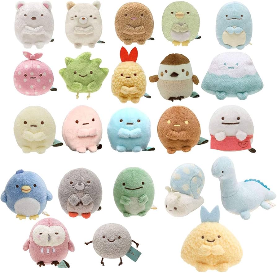 Amazon.co.jp: サンエックス すみっコぐらし てのりぬいぐるみ 23種類