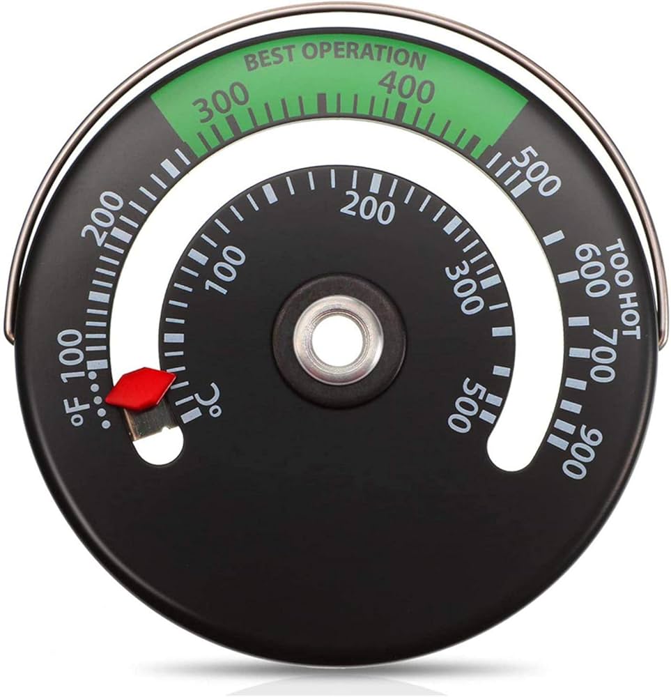 Amazon.co.jp: 薪ストーブ温度計 ピザ窯温度計 薪ストーブ温度管理