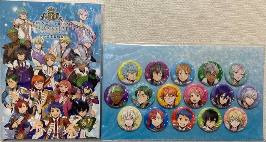 Amazon.co.jp: KING OF PRISM プリズムラッシュLIVE 設定資料集 缶バ