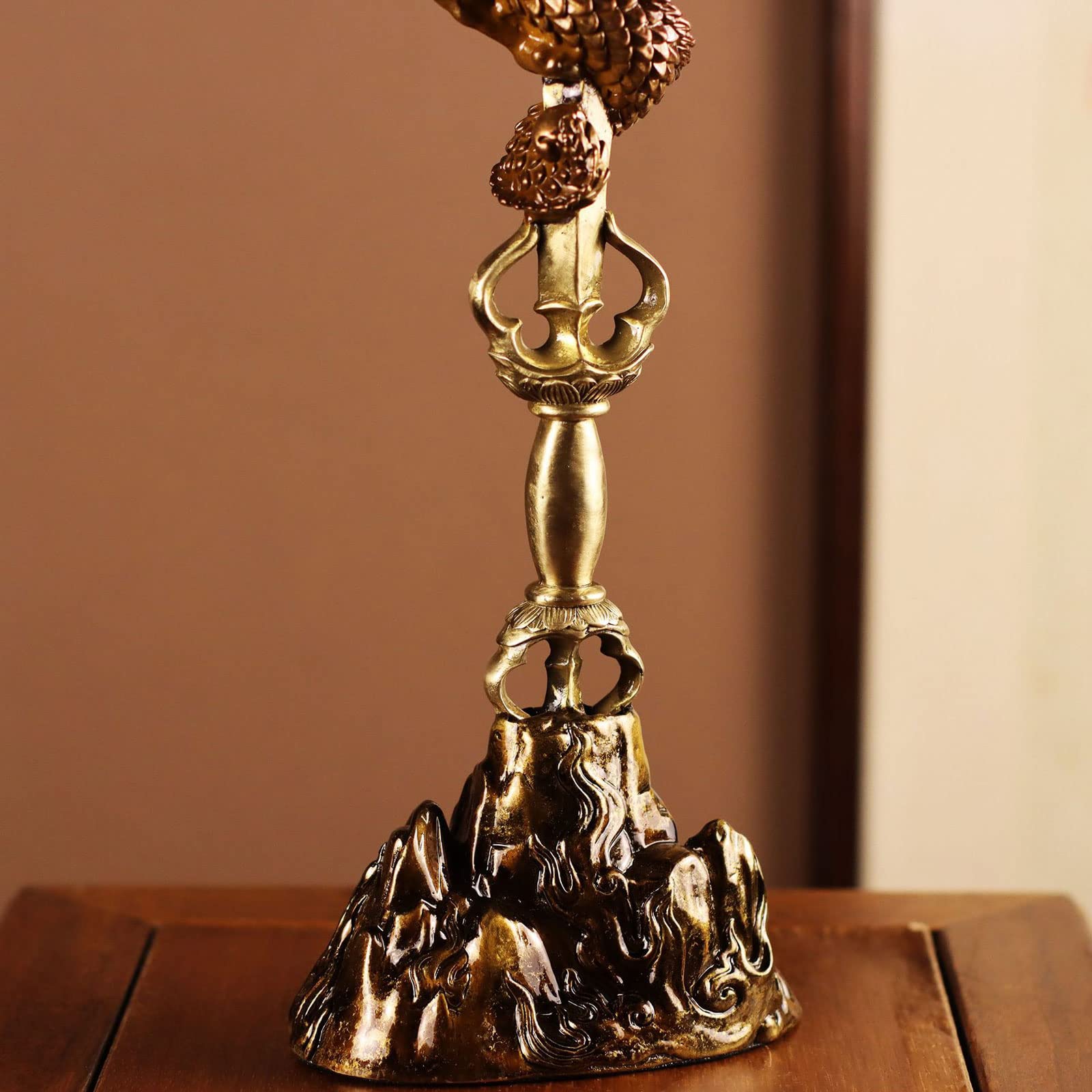 Amazon｜dsdsad 密教法具「倶利伽羅龍王」 真鍮製 倶利伽羅剣（総高