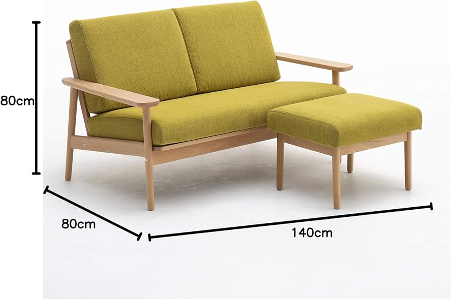 Amazon｜【カリモク正規品】ソファー 2人掛 ミモザ 幅138cm 平織布張