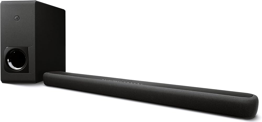 Soundbar Yamaha Yas-109 - Controle de Voz Alexa, Virtual 3D
