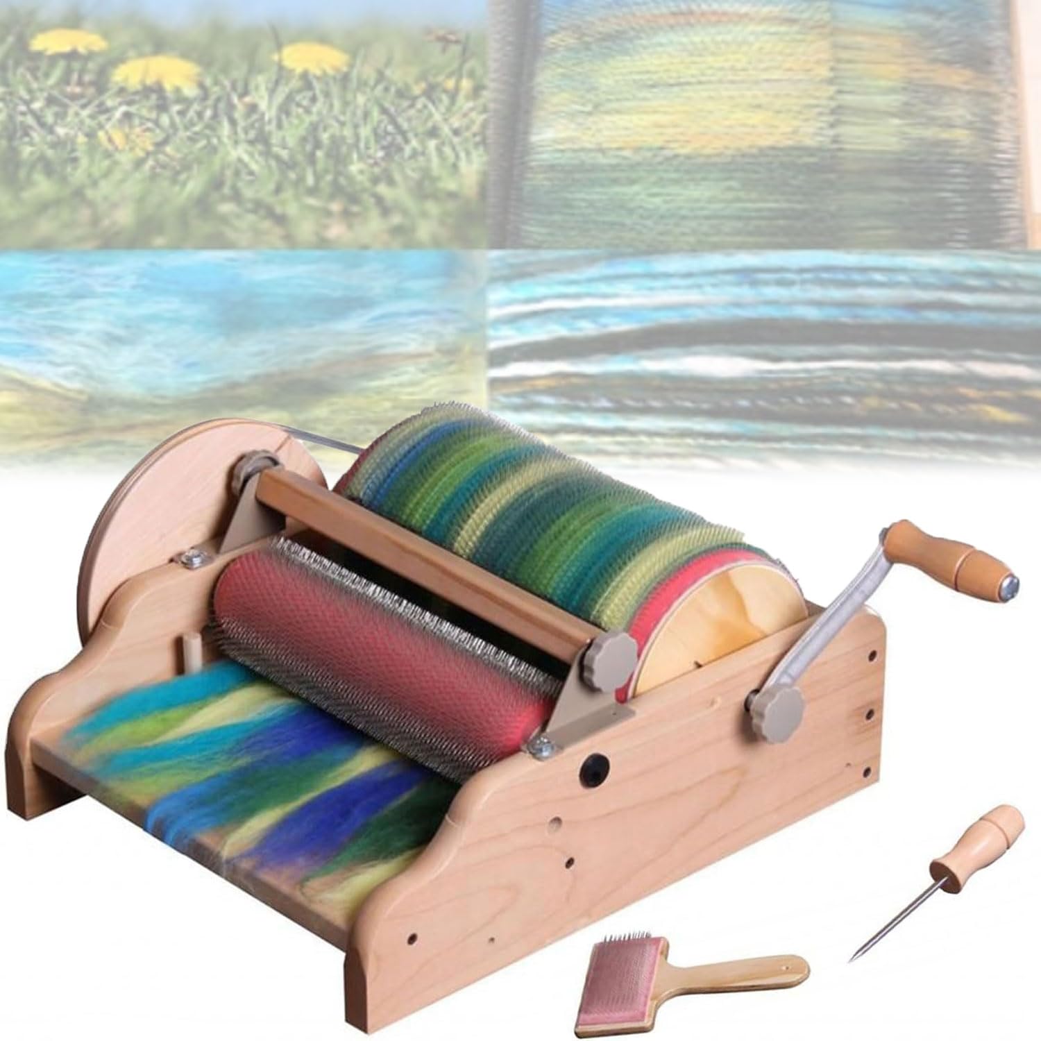 Amazon.com: SXXZYAZJ DIY Carding Machine - Drum Carder with 315mm