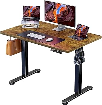 Amazon | ErGear 電動 オフィスワークテーブル 昇降式デスク
