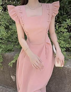 Amazon.co.jp: [LingLong Pavilion] ワンピース レディース ロング