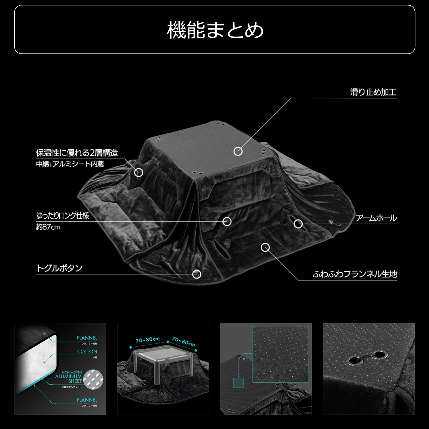 Amazon｜Bauhutte ( バウヒュッテ ) ゲーミング 着るこたつ布団 230