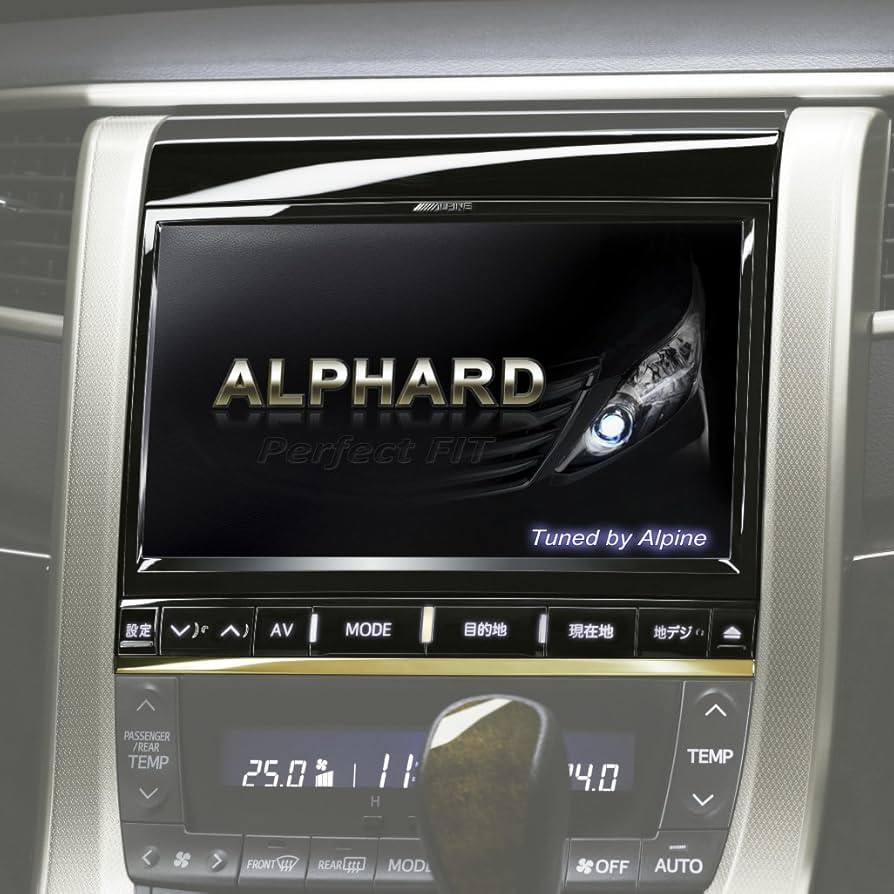 Amazon | アルパイン(ALPINE) アルファード専用 SDナビ 9型WVGA液晶