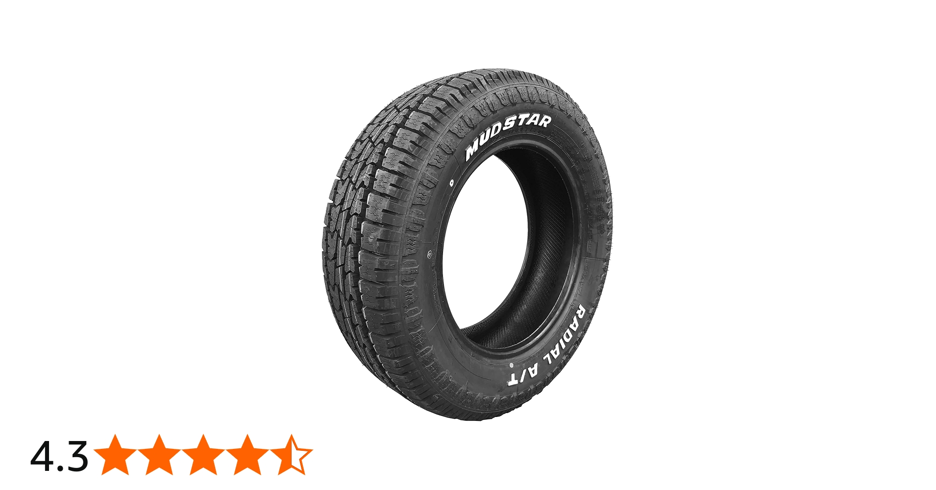 Amazon.co.jp: MUDSTAR RADIAL A/T 175/65R15 88H XL WL ホワイト