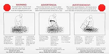 Amazon.com: Zenithen Black Hexagon Portable Folding Metal Framed