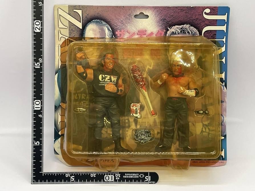 Amazon.co.jp: 葛西純 vs ザンディグ フィギュア 大日本プロレス 凶器