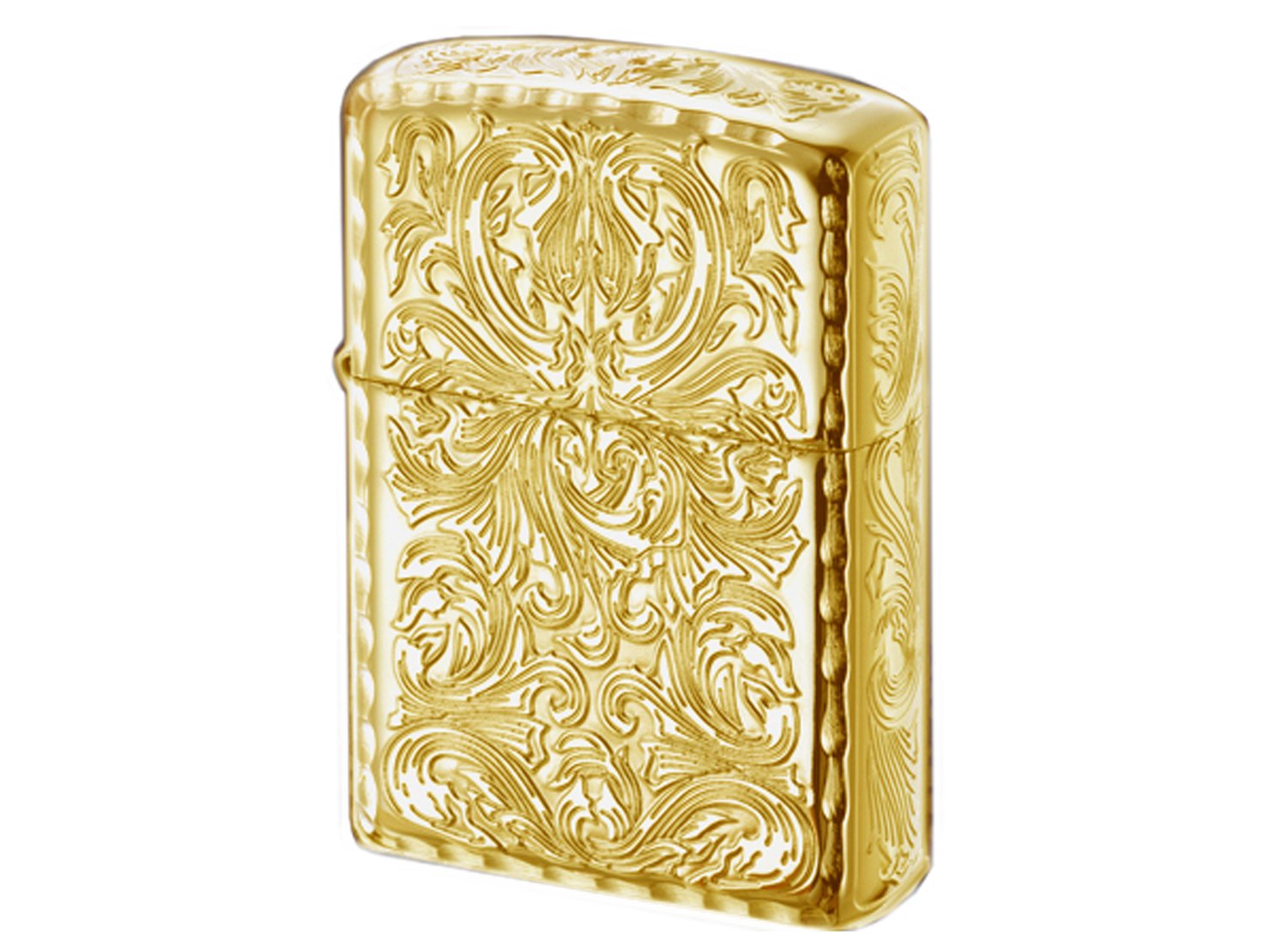 Amazon.com: Zippo Armor Case Arabesque Gold Plating Tank 5-Sides