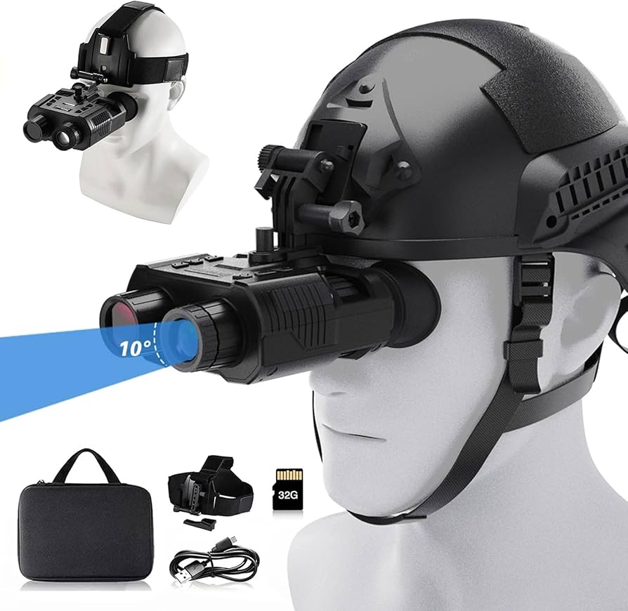 Amazon.co.jp: SUZLAZYR ナイトビジョンゴーグルヘッドマウント、暗視