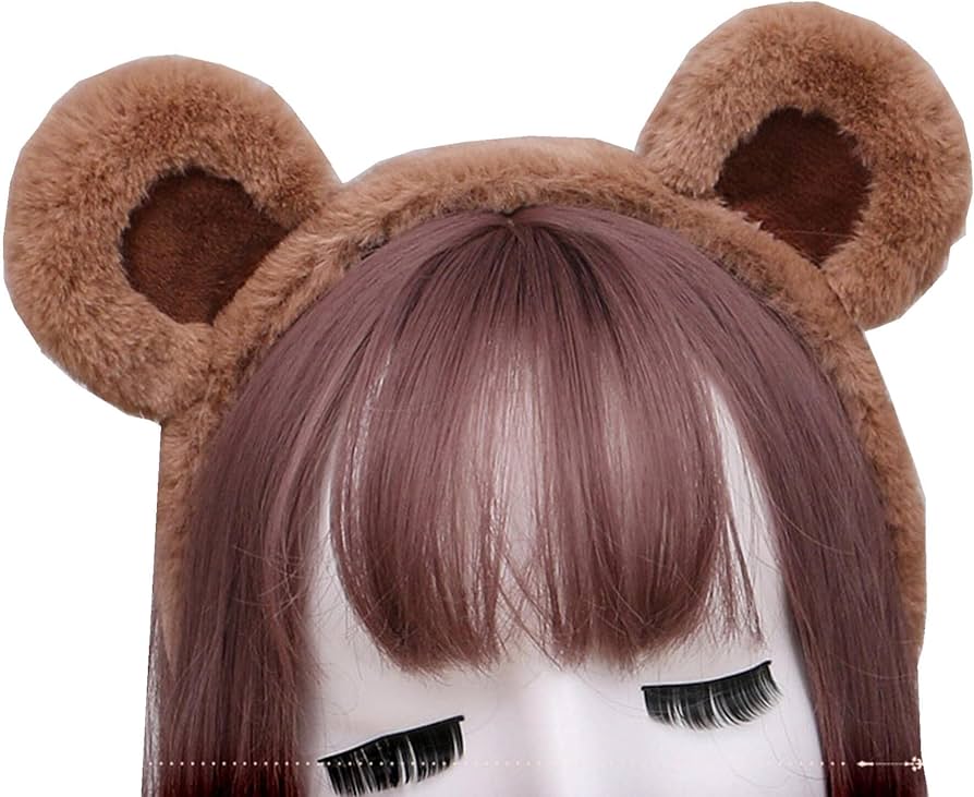 Amazon.co.jp: [kuroobaa] 熊耳 カチューシャ くま耳 萌え 仮装