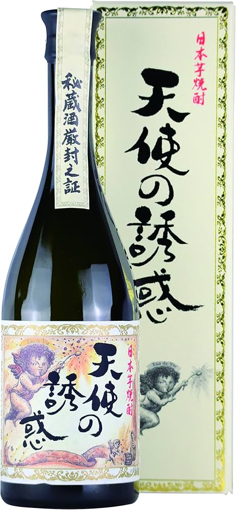 Amazon.co.jp: 西酒造 天使の誘惑 40度 720ml : 食品・飲料・お酒