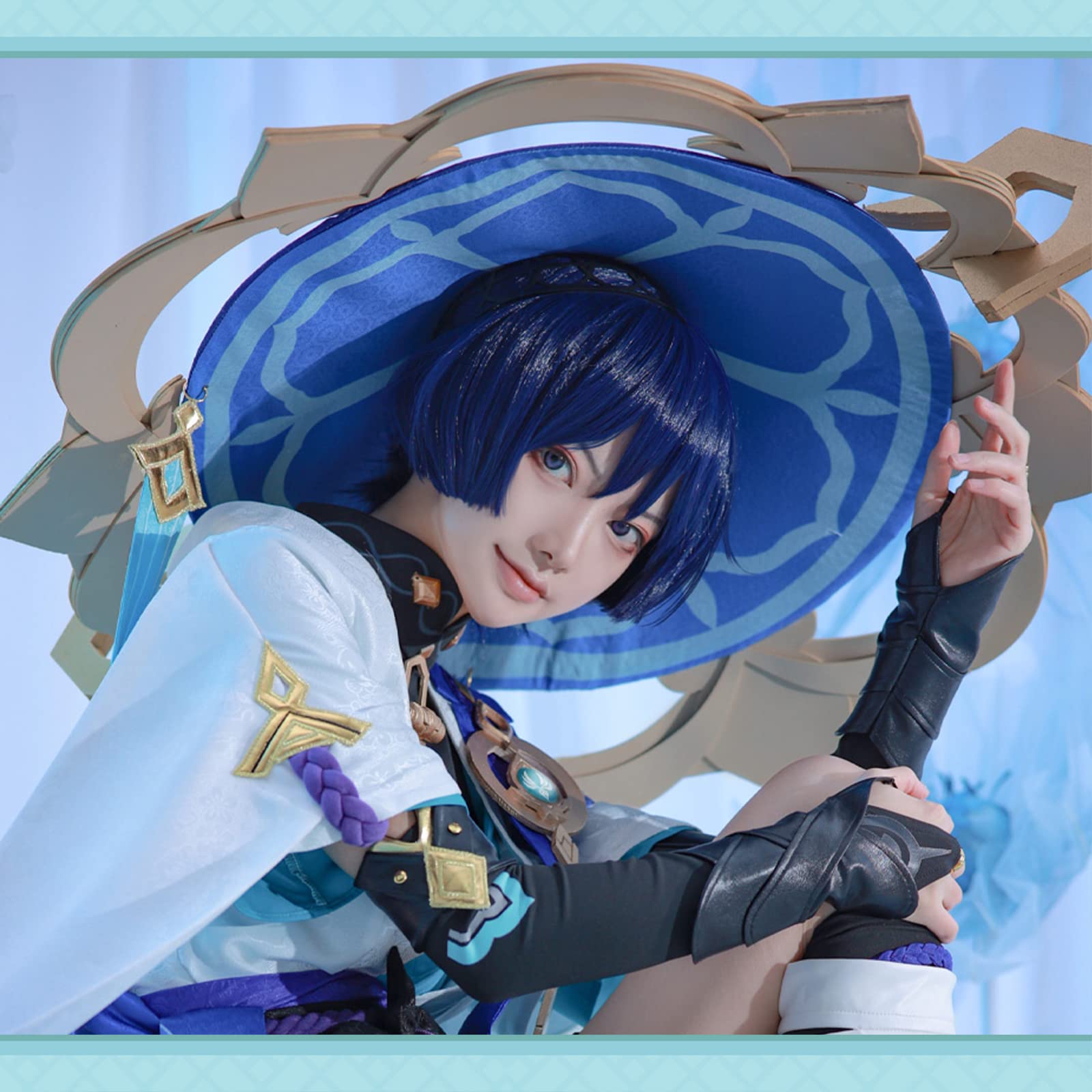 Amazon.co.jp: 原神 コスプレ 帽子付き 放浪者 Wanderer コスプレ衣装