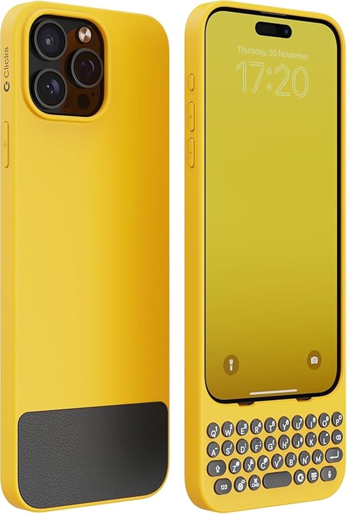 Amazon.co.jp: Clicks(クリックス) iPhone 15 Pro 用 キーボード付き