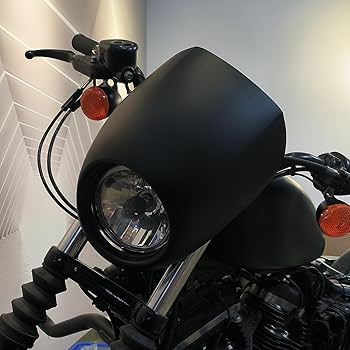 Amazon.co.jp: HDBUBALUS バイク ヘッドライト フェアリング カバー