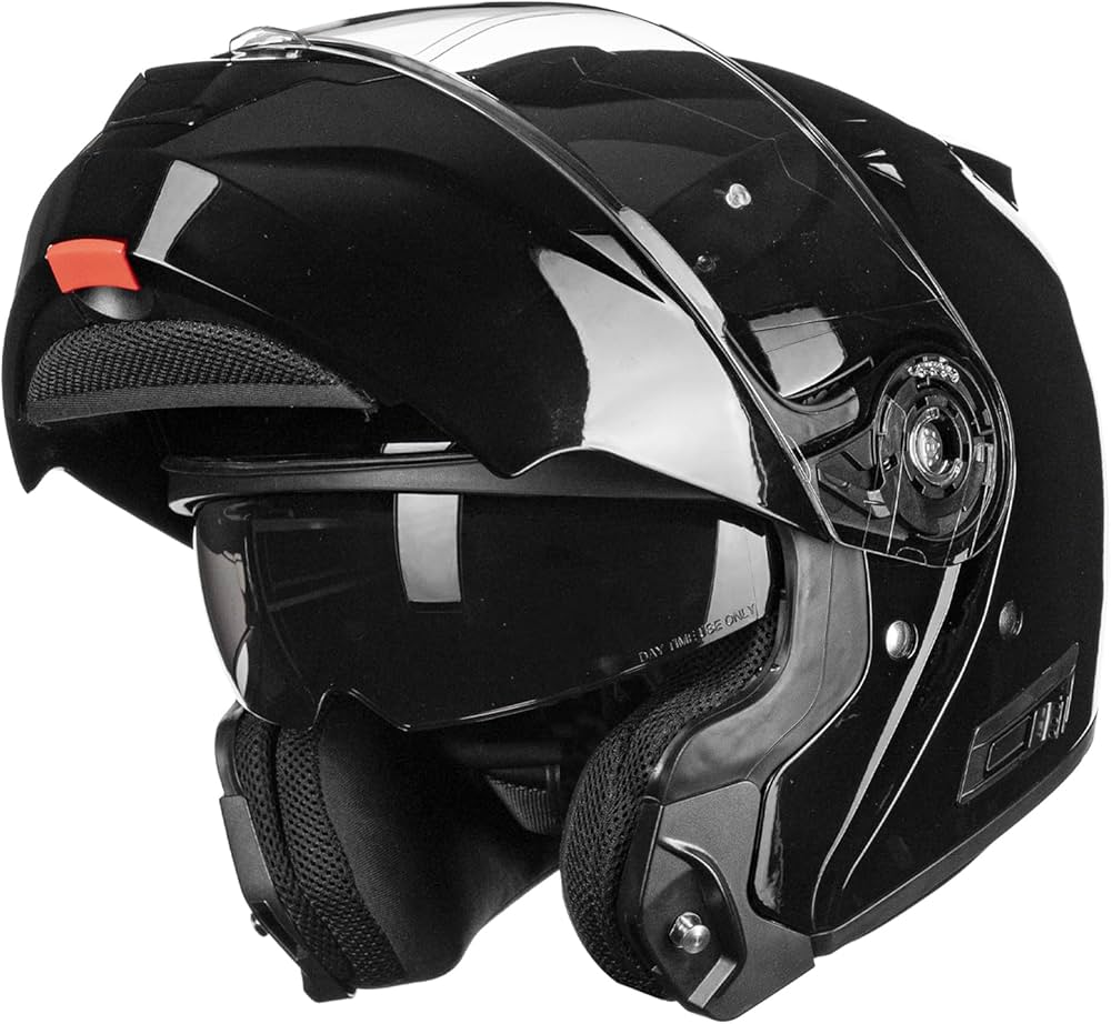 Amazon.co.jp: ILM バイク用 システムヘルメット フルフェイス SG/PSC