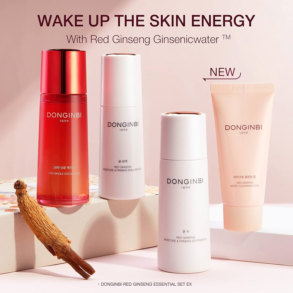 Amazon.com: Donginbi Red Ginseng Essential Skin Care Set - Firming