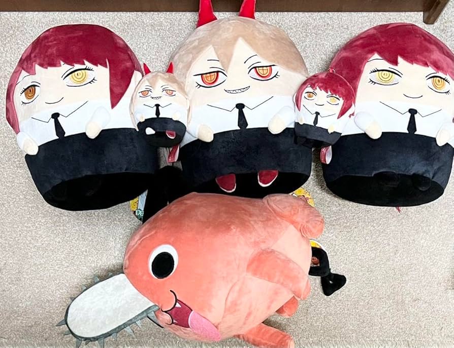 Amazon.co.jp: チェンソーマン ころっとクッション BIG マキマ ポチタ