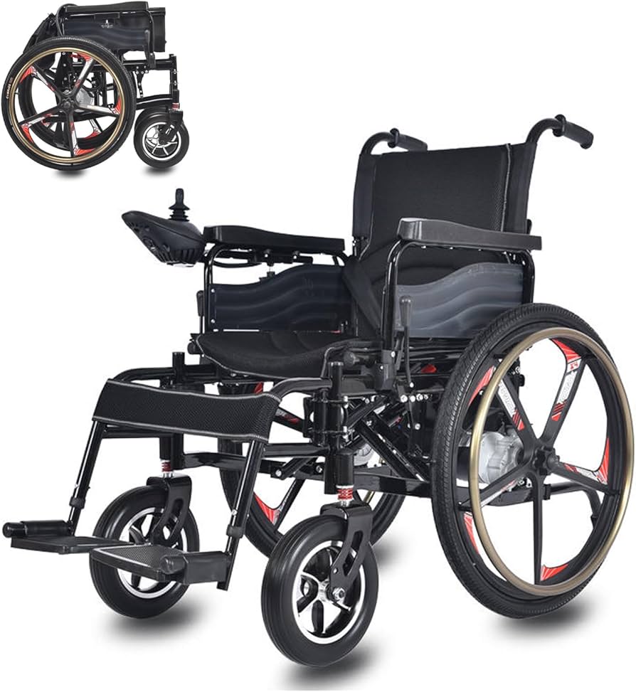 Amazon.co.jp: LangTu 電動車椅子 全自動車椅子 電動ミニカー 折り畳み