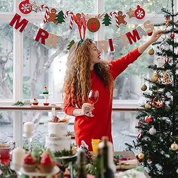 Amazon.co.jp: クリスマス 飾り 2セット フェルト クリスマス