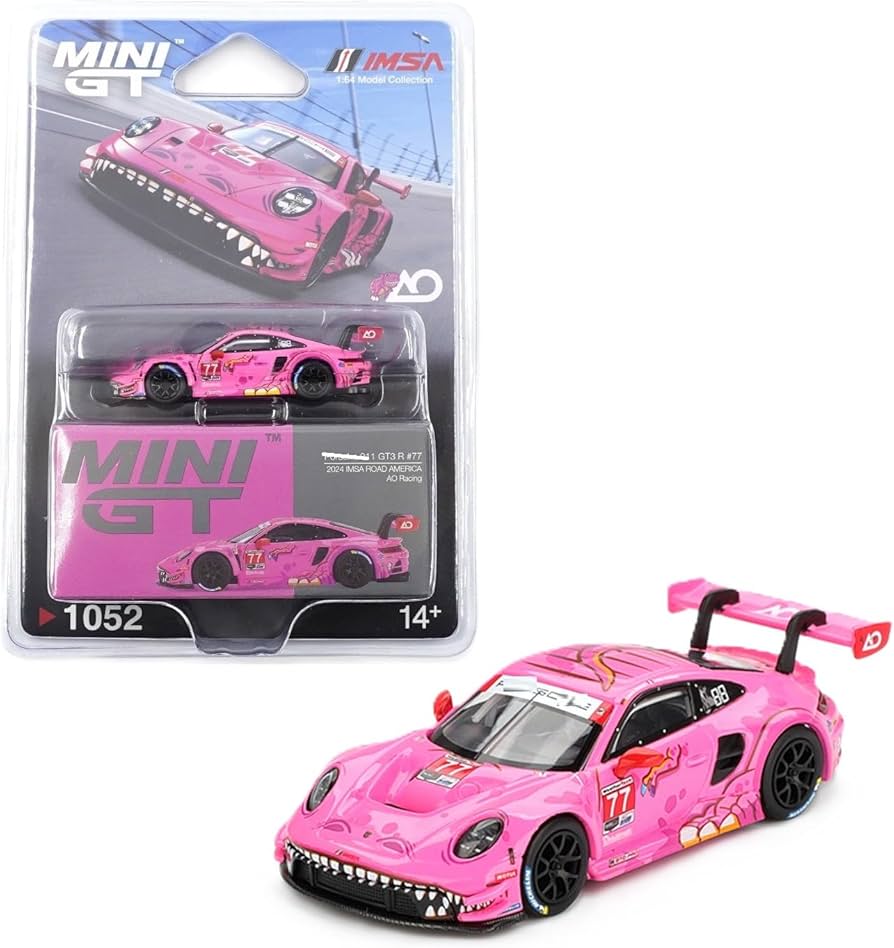 Amazon.com: Diecast Model Car Compatible with Porsche 911 GT3 R