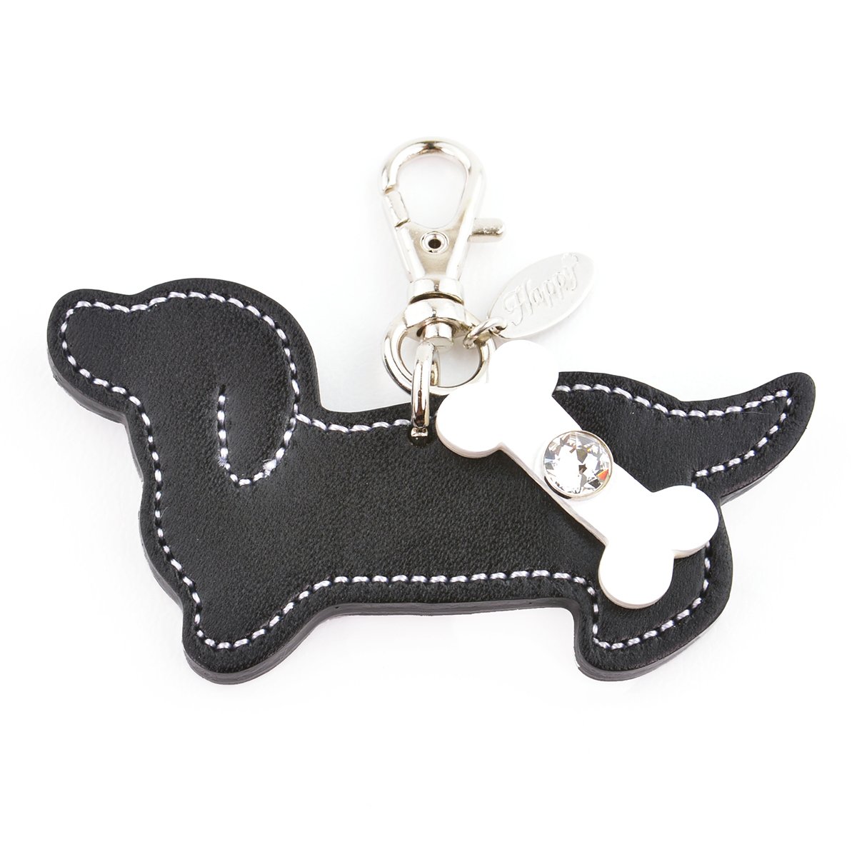 Amazon.co.jp: [Happy] ダックスフンド チャーム HC-29-1.ブラック/犬