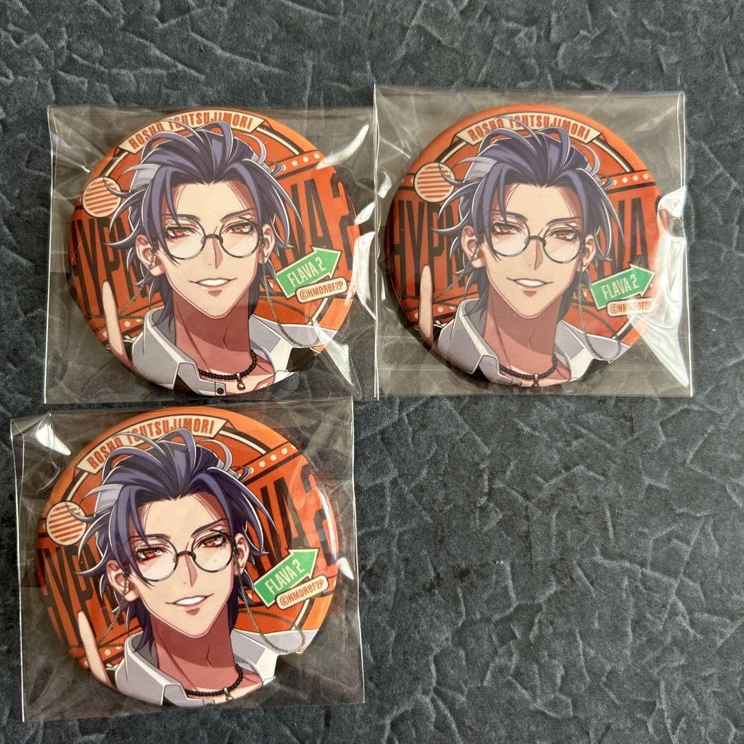 Amazon | ヒプマイ Flava2 缶バッジ 躑躅森盧笙 | バッジ | おもちゃ