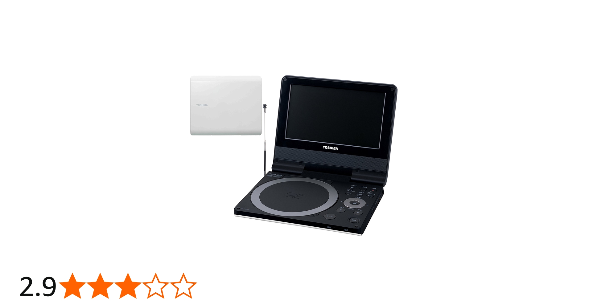 Amazon.co.jp: TOSHIBA ポータロウ 7V型ワイド液晶 ポータブルDVD