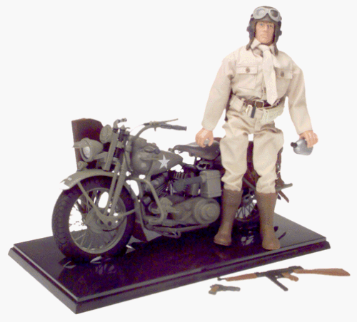Amazon.com: GI Joe US Army 45 Harley Davidson : Toys & Games