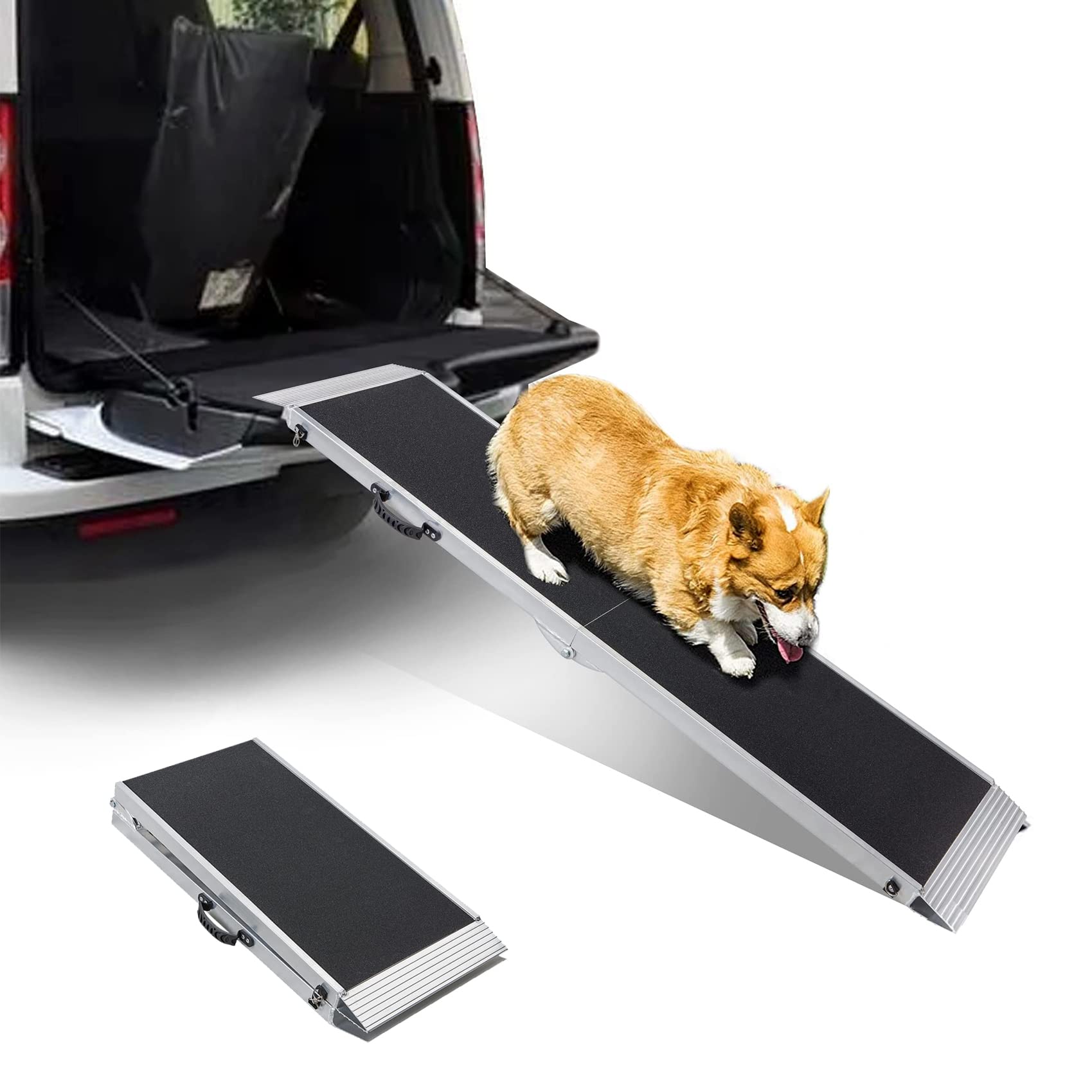 Amazon.co.jp: 折り畳み アルミ スロープ 犬用， gardhom ペット