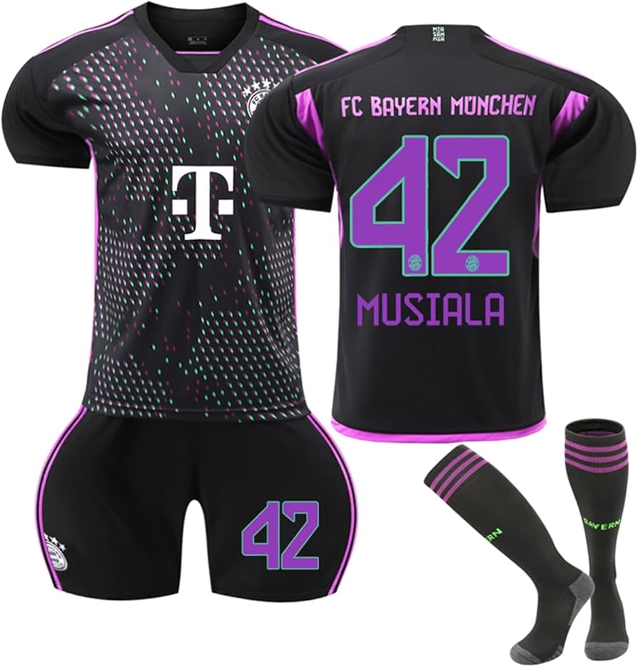 Amazon.co.jp: ムシアラ ユニフォーム Musiala 背番号42 23-24