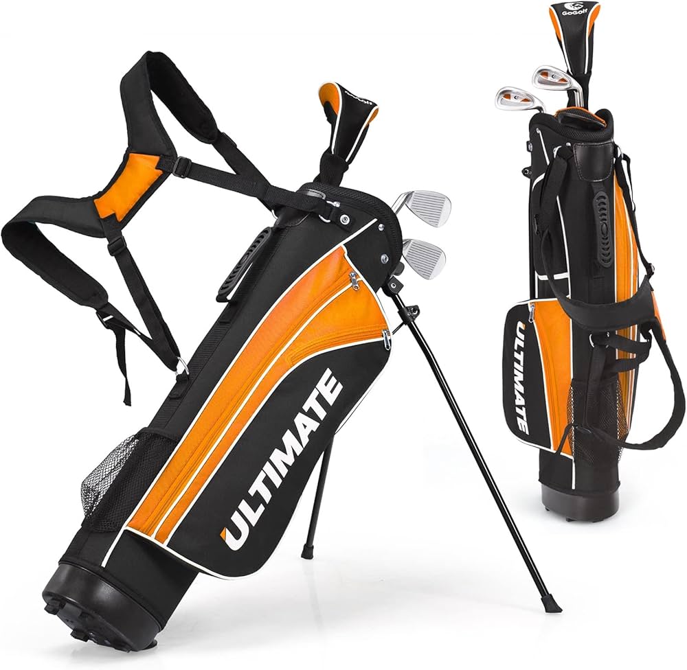 Amazon.co.jp: GYMAX 子供用 ゴルフ クラブセット キッズゴルフセット