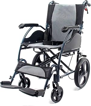 Amazon | Care-Parents 車椅子 介助式 簡易 軽量車椅子 アルミ製 自用