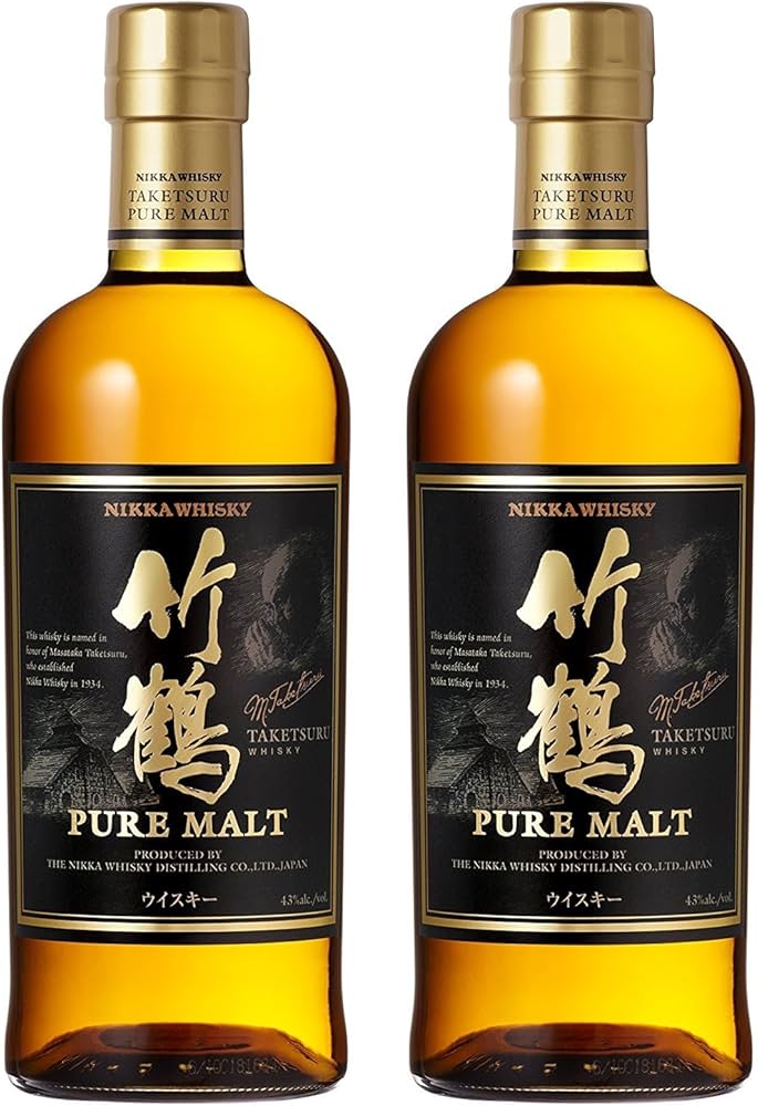 Amazon.co.jp: 竹鶴ピュアモルト 700ml【2本セット】ジャパニーズ