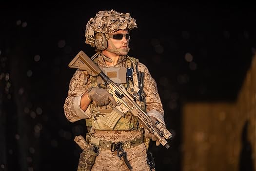 Amazon.com: Gatorz Magnum Sunglass, Black Cerakote Frame, Black