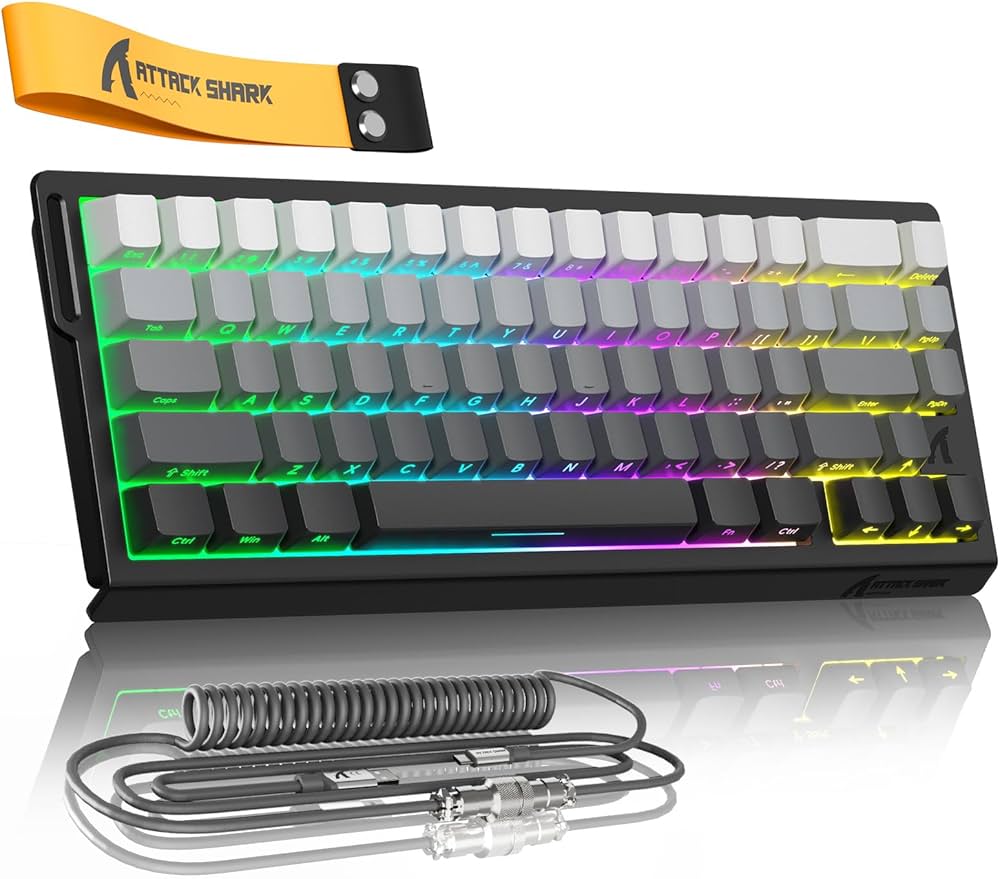 Amazon | ATTACK SHARKxMAMBASNAKE X68 HEゲーミングキーボード